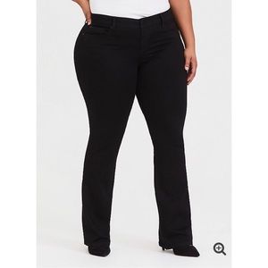 Torrid Black Bootcut Jeans